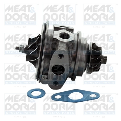 Core assembly, turbocharger